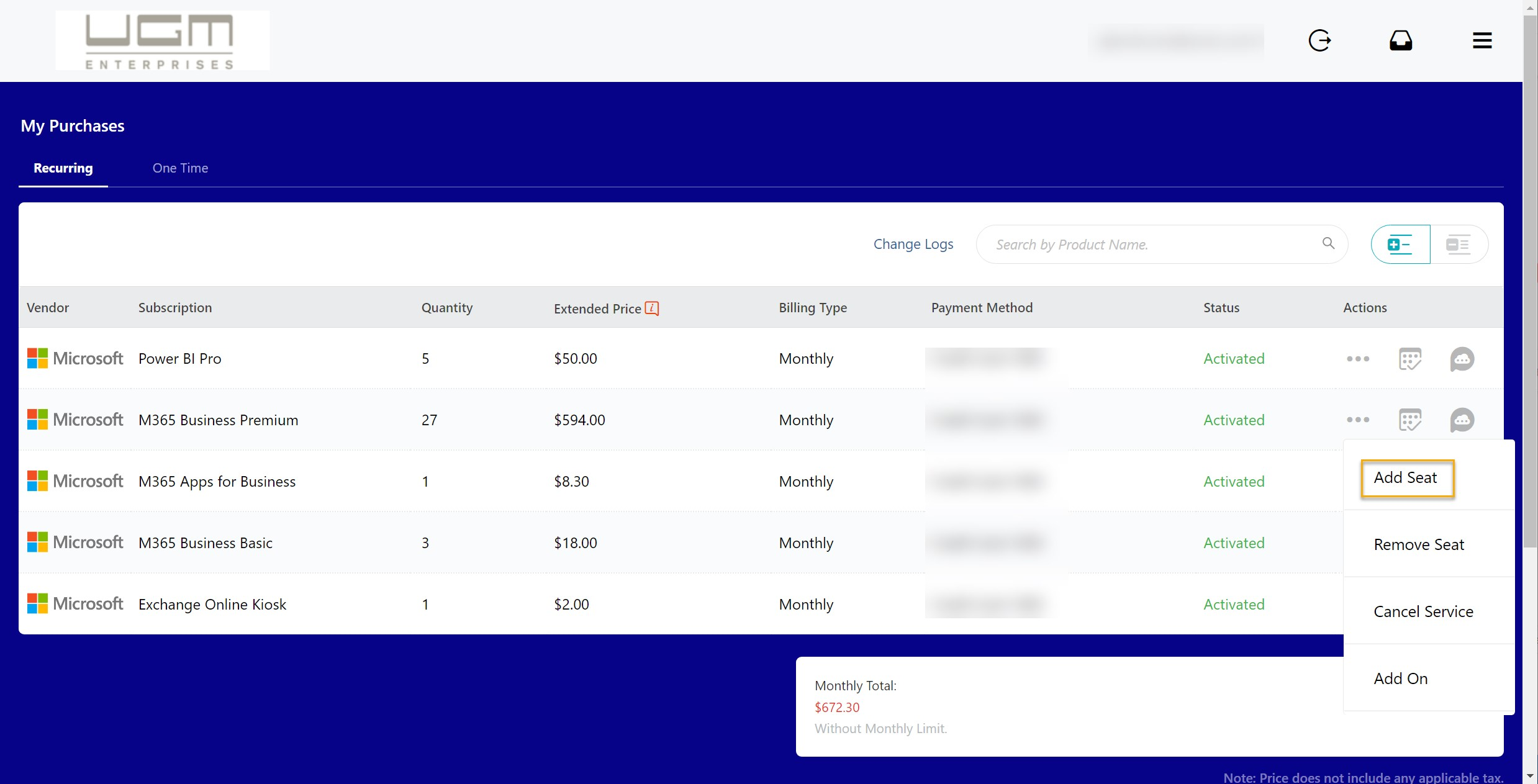 Manage Microsoft 365 and Cloud Licensing: CloudSubscription.com ...